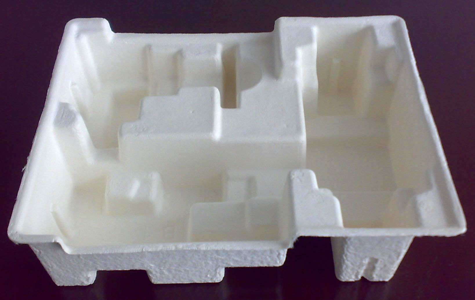 深圳纸浆模塑厂生产按摩仪器纸托包装